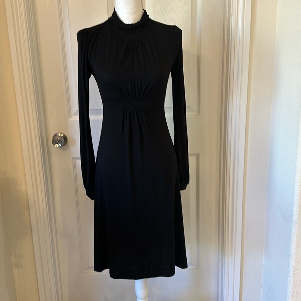 Long sleeves midi dress